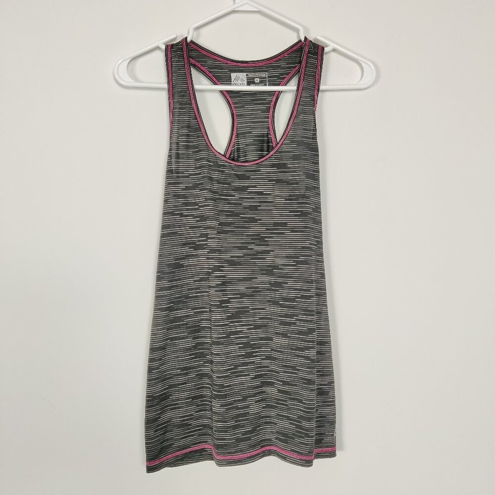 Reebok Women's Tank Top Size M Black White X-Dri Athleisure Activewear Sport
